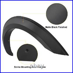 Matte Black Wheel Arches Fender Flares Body Kit for Ford Ranger 2019-2022 4-Door