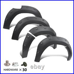 Matte Black Wheel Arches Fender Flares Body Kit for Toyota Hilux Rocco 2018-2020