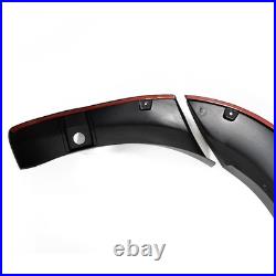Matte Black Wide Wheel Arches Fender Flares Body Kit For Ford Ranger T8 2019-22 Matte Black Wide Wheel Arches Fender Flares Body Kit For Ford Ranger T8 2019-22