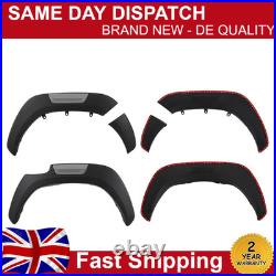Matte Wheel Arch Kit Fender Flares For Toyota Hilux MK8 MK9 Invincible 2015-2025 Matte Wheel Arch Kit Fender Flares For Toyota Hilux MK8 MK9 Invincible 2015-2025