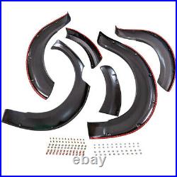 Matte black Fender Flare Wheel Arch Kit for Nissan Navara NP300 14-20 SL/ST/ST-X