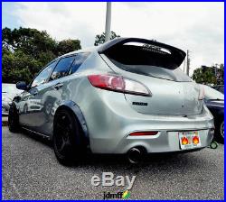 Mazda 3 Fender Flares wide body kit Mazda 3 MPS Arch Extensions 2.0 (50mm) 4pcs