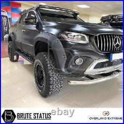 Mercedes X-Class Wide Body Wheel Arches Fender Flares Kit (Overland Extreme)