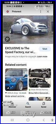 Mini Cooper S Wide Arch Kit Full Speed Factory Genuine One Convertible 2001