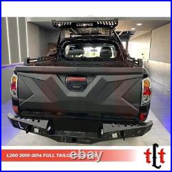 Mitsubishi L200 2010 to 2014 Full Tailgate Cover Protector Body Kit