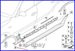 New Bmw X3 E83 Front Right Wheel Run Cover 51713405818 3405818