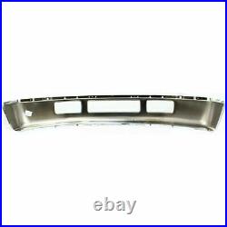 New Front Upper & Lower Bumper Chrome For Ford Super Duty F-250 F-350 2005-2007