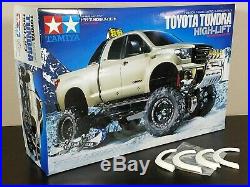 New Tamiya R/C 1/10 Toyota Tundra High-Lift Kit 4x4 Pick Up Truck + Fender Flare