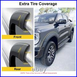 Perfect Fit Wheel Arch Kit Fender Flares For Ford Ranger 2023-on Platinum Tremor