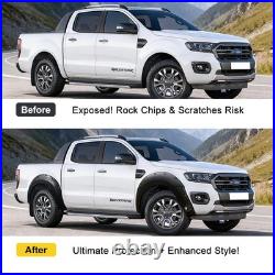 Pocket Style Wheel Arches Fender Flares Kit For Ford Ranger 2019-2022 D/Cab UK