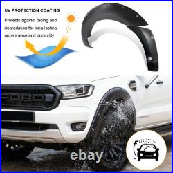 Pocket Style Wheel Arches Fender Flares Kit For Ford Ranger 2019-2022 D/Cab UK