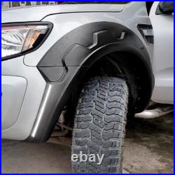 Pocket Style Wheel Arches for Ford Ranger 2016-2018 Fender Flares Wide Body Kit