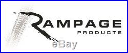 Rampage Steel Trail Fender Flare Set 07-18 Jeep Wrangler JK JKU 867981 Black