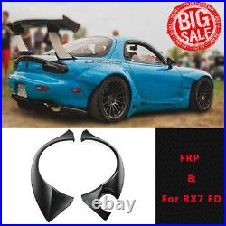 Rear Fender Flares Protector Arch Aero Kit FRP Fiber For Mazda RX7 FD3S RB