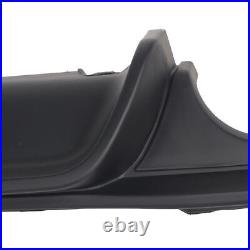 Rear apron lip diffuser body kit for BMW F30 325i 335i M-Sport 12-18 black