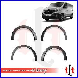 Renault Trafic Vivaro LWB 2014-2019 Wheel Arch Trim Matte Fender Flares Kit