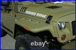 Rugged Ridge 11640.25 Hurricane Fender Flare Kit Fits 07-18 Wrangler (JK)