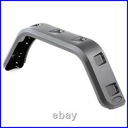 Rugged Ridge 11640.30 Hurricane Fender Flare Kit Fits 1997-2006 Jeep Wrangler/TJ