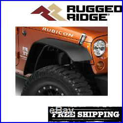 Rugged Ridge All Terrain Fender Flare Kit Fits 2007-2018 Jeep Wrangler JK