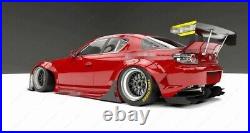 STOCK FRP PD RB Front&Rear Over Fender Flares Kit For 09-12 Mazda RX-8 SE3P