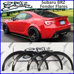 Subaru BRZ Wide Body Kit, Fender Flares 50mm 2.0 Inch Wheel Arches ABS Plastic