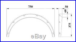 Subaru Legacy BD/BG/BK Fender Flares widebody kit wheel arch 2 inch ABS plastic