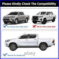 Tailored Fit Wheel Arches Fender Flares Wide Body Kit For Toyota Hilux 2015-2017