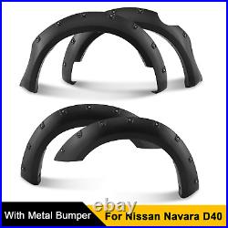 Texture Surface Wide Body Wheel Arches Kit for Nissan Navara D40 2005-2010