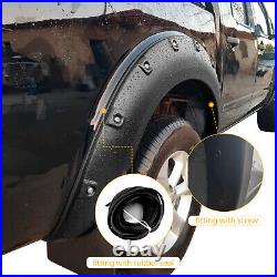 Texture Surface Wide Body Wheel Arches Kit for Nissan Navara D40 2005-2010