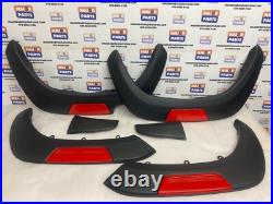 Toyota Hilux 2018-2024 Wheel Arches Fender Flares Body Kit Matte Black
