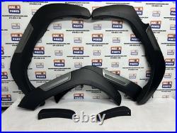 Toyota Hilux 2018-2024 Wheel Arches Fender Flares Body Kit Matte Black