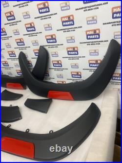 Toyota Hilux 2018-2024 Wheel Arches Fender Flares Body Kit Matte Black
