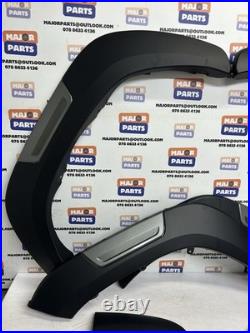 Toyota Hilux 2018-2024 Wheel Arches Fender Flares Body Kit Matte Black