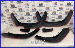 Toyota Hilux 2018-2024 Wheel Arches Fender Flares Body Kit Matte Black