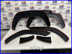 Toyota Hilux 2018-2024 Wheel Arches Fender Flares Body Kit Matte Black