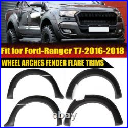 UK For Ford Ford Ranger T7 Wide Arch Kit Fender Flares Wheel Arches 2016-2018