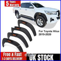 UPGRADE LED Lights Wheel Arches Fender Flares Kit For Toyota Hilux 2015-2025