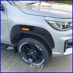 UPGRADE LED Lights Wheel Arches Fender Flares Kit For Toyota Hilux 2015-2025 UPGRADE LED Lights Wheel Arches Fender Flares Kit For Toyota Hilux 2015-2025