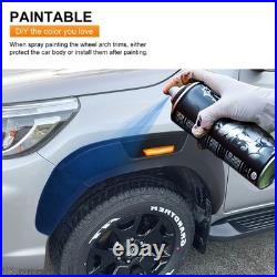 UPGRADE LED Lights Wheel Arches Fender Flares Kit For Toyota Hilux 2015-2025