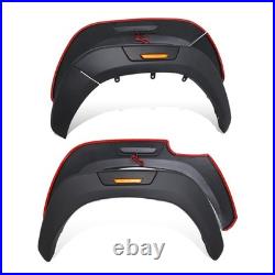 UPGRADE LED Lights Wheel Arches Fender Flares Kit For Toyota Hilux 2015-2025 UPGRADE LED Lights Wheel Arches Fender Flares Kit For Toyota Hilux 2015-2025