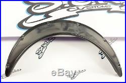 Universal Fender FLares, Over Wide Body Kit, Wheel Arches 3.9 inch 100 mm abs