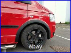 VW T6 2016-2020 ABS Platic Wheel Arches Cover Fender Flares Black 10 pieces