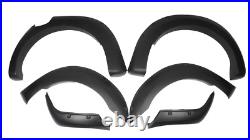 Wheel Arch Kit Smooth Black With Holes Fender Flares For Ford Ranger T7 16-18
