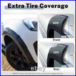 Wheel Arches Extension Fender Flares Wide Body Kit Guard For ISUZU D-MAX 2024+