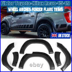 Wheel Arches Fender Flares Body Kit For Toyota Hilux Revo 2015-2019 Invincible