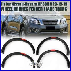 Wheel Arches Fender Flares Body Kits For Nissan Navara D23 Np300 2015-2019
