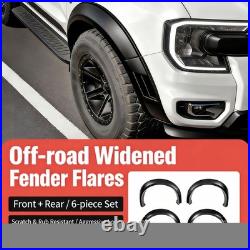 Wheel Arches Fender Flares Kit Accessories for Ford Ranger 2023-2025 T9 Wildtrak