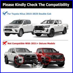 Wheel Arches Fender Flares Wide Body Kit For Toyota Hilux 2015-2025 Invincible