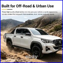 Wheel Arches Fender Flares Wide Body Kit For Toyota Hilux 2015-2025 Invincible