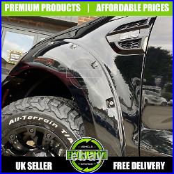 Wheel Arches Gloss Black Bolt Look Wide Fits Ford Ranger T8 2019-2022 Fenders